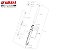 TUBO EXTERNO ESQUERDO SUSPENÇÃO DIANTEIRA NMAX 160 ORIGINAL YAMAHA (CONSULTAR PRAZO DE ENTREGA E ESTOQUE) - Imagem 1