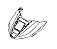 TAMPA FRONTAL PARA YAMAHA NEO 125 UBS ORIGINAL YAMAHA - Imagem 3