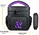 Bag Luxo Preta Com Roxo - Imagem 2