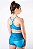 Short Feminino Abstract Blue- Enforce Fitness - Imagem 2