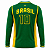 Camisa Manga Longa Brasil - Dry Fit - Imagem 3