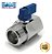 Válvula Esfera Mini Latão Forjado Cromada PN16 BSP 1/2” MGA - Imagem 2