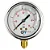 MANOMETRO VERTICAL CAIXA INOX 63MM C/GLICERINA ROSCA BSP 1/4 0 A 4 BAR - Imagem 1
