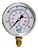 MANOMETRO VERTICAL CAIXA INOX 63MM C/GLICERINA ROSCA BSP 1/4 0 A 60 BAR - Imagem 1