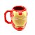 Caneca 3D 400ml Iron Man - Imagem 3