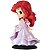 Action Fig Disney Princesa Ariel Vestido Rosa Ver.b Q Posket Ref 20467-20468 - Imagem 3