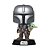 Funko Pop 818 Star Wars The Mandalorian With Grogu - Imagem 2