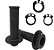 Manopla Lock On Lite Wrf250-450/Yzf250-250x-450-450x / Kxf250-450/Klx140-250-450-450x/ Kx450/ Kx250/Rmz250/ Ttr125-230 - Imagem 1