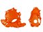 Protetor Tampas Laterais Motor 4t Ktm 250/350 Husqvarna250/350cross 17/22 /End. 17-23 -Gasgas Ec250/350 21-23 - Imagem 2
