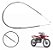 Cabo Acelerador A CRF 230 - Imagem 1