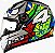Capacete LS2 Classic FF358 Alex Barros Silver - Imagem 1