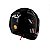 Capacete Fly F9 Pitstop Preto Vermelho - Imagem 3