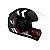 Capacete Fly F9 Pitstop Preto Vermelho - Imagem 5