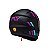Capacete Fly F9 Pitstop Preto Fosco Roxo - Imagem 3