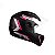 Capacete Fly F9 Hans Rosa - Imagem 2