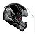 Capacete Fly Drive 2 Hg Flex Grafite - Imagem 2
