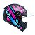 Capacete Fly Drive 2 Hg Atitude Rosa - Imagem 2