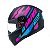 Capacete Fly Drive 2 Hg Atitude Rosa Fosco - Imagem 1