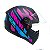 Capacete Fly Drive 2 Hg Atitude Rosa Fosco - Imagem 2