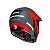 Capacete Bieffe 3 Sport React Cross Vermelho - Imagem 3