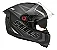Capacete Peels Icon Pro Fast Preto Fosco Branco - Imagem 2