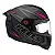 Capacete Peels Icon Pro Fast Preto Fosco Rosa - Imagem 3