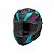Capacete Peels Icon Pro Fast Verde Agua Fosco Rosa - Imagem 5