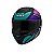 Capacete Peels Spike II 1st Preto Fosco Roxo - Imagem 4