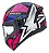 Capacete Peels Spike II 1st Preto Fosco Rosa - Imagem 1