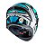 Capacete Peels Spike II 1st Preto Verde Agua - Imagem 5