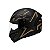 Capacete Peels Spike II 1st Preto Dourado - Imagem 1