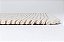 Tapete de Tear Manual Ondas Bege e Off White - Imagem 5