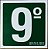 PLACA INDICATIVA DE 9° ANDAR - Imagem 1