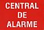 PLACA INDICATIVA - CENTRAL DE ALARME - Imagem 1