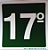 PLACA INDICATIVA DE 17° ANDAR - Imagem 1