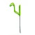 SUPORTE DE VARA DB PIRARARA 35,0CM VERDE LIMÃO - Imagem 1