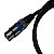 Cabo Microfone Linha Bronze XLR Macho x XLR Fêmea 1m - Kalifa Cables - Imagem 2