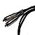 Cabo Philips Paralelo Linha Prata 2 RCA x 2 RCA 3m - Kalifa Cables - Imagem 2