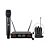 Sistema de Microfone sem fio Duplo K-402C Mão HeadSet KADOSH - Imagem 1