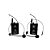 Sistema de Microfone sem Fio Duplo Head Set K-502HH - KADOSH - Imagem 2