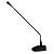 Microfone de Mesa Gooseneck K-794C Com Base 30cm - KADOSH - Imagem 2