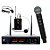 Sistema de Microfone sem Fio Duplo TSI-1200 CLI UHF - TSI - Imagem 1