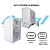 Caixa Som Ambiente OB408 Oneal Passiva Profissional 150W Rms - Imagem 5