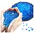 Bolinhas De Gel Decoração Orbeez Gelblaster (7 A 8mm) 10.000 Cor Azul - Imagem 7