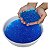 Bolinhas De Gel Decoração Orbeez Gelblaster (7 A 8mm) 10.000 Cor Azul - Imagem 8