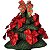 Arvore de Natal Tecido de Mesa Artesanal Enfeite Natalino - Imagem 2