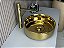 Cuba Louça Moscou Ouro Apoio Banheiro C/ Válvula De Click - Imagem 6