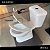 Bacia Sanitária Vaso Completo Cx Acoplada Fechamento Suave - Imagem 7