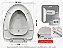 Assento Sanitario Soft Close Fechamento Suave HP078 Inowar - Imagem 3