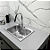 Cuba Gourmet Pia Cozinha Aço Inox Com Acessórios 60x40cm - Imagem 7